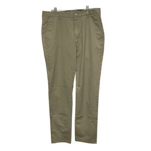 Bonobos Mens Athletic Fit Chino Pants Olive Green Paisley Lining 34x34